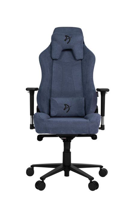 Arozzi Vernazza Soft Fabric Gaming chair Fabric Upholstery Blue