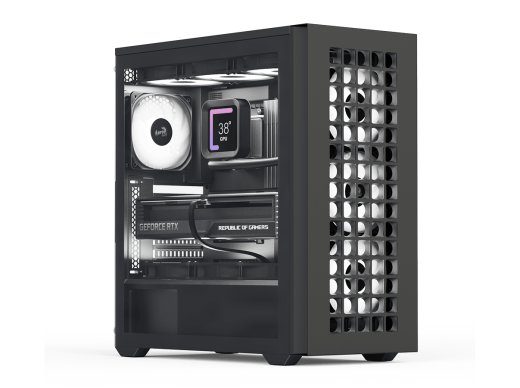 AeroCool D502A Tower ATX Ilma Toiteallikata Must