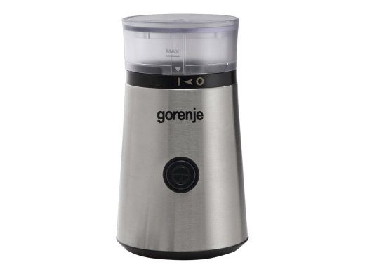 Gorenje Kafė malūnas SMK150E 150 W Kafėjų ankštukų tūrio 60 g Dangos saugumo jungiklis Nerūdijantis plienas