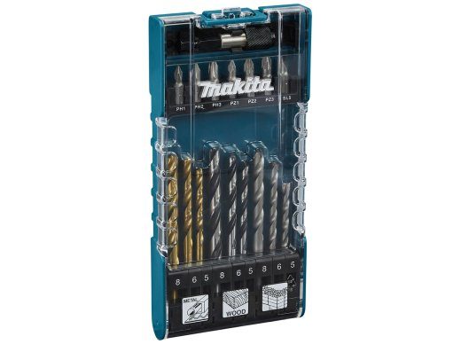 Makita D-74887 Puurimis- ja bitikomplekt
