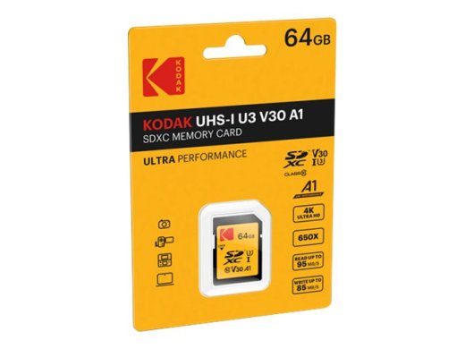 Kodak SDXC UHS-I Mälukaart 64GB 95MB/s