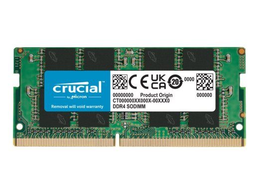 Crucial DDR4 8GB CL22 Non-ECC SO DIMM 260-PIN