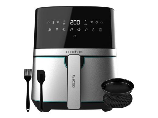 Cecotec Cecofry Full Inox Pro 5500 Õhufriitar 1.7kW must/roostevaba teras