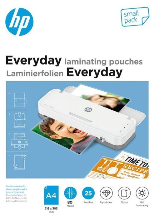 HP igapäevase lameerimisfilmi A4 25 tk