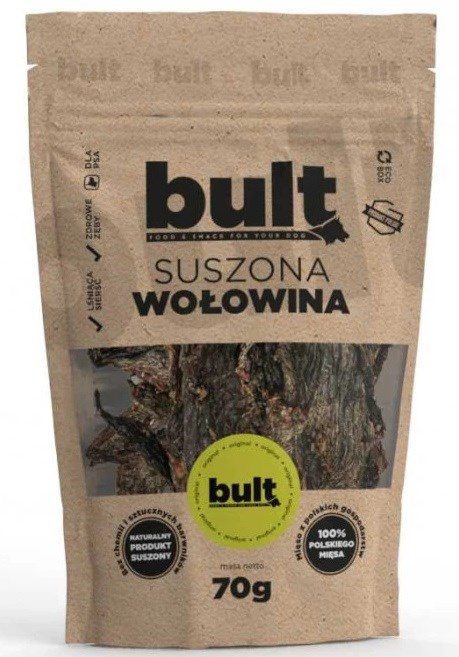 BULT Eko Kuivatatud veal - Koera närimisvahend - 70g