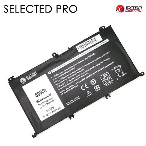 ExtraDigital 357F9 aku Dell sülearvuti jaoks 7200mAh