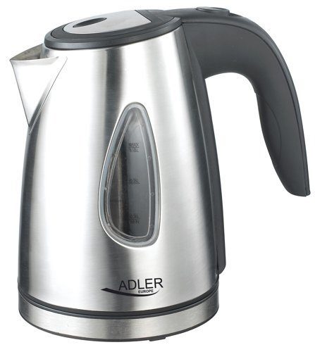 Adler AD 1203 elektriline veevann 1 L Hõbe 1630 W