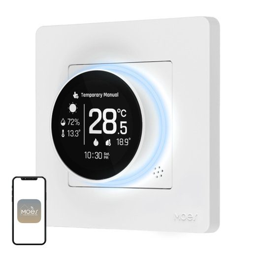 MOES ZHT-SR-GA ZigBee termostat hüdroonilisele küttele