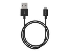 Puro USB 2.0 kuni USB Type-C kaabel, must