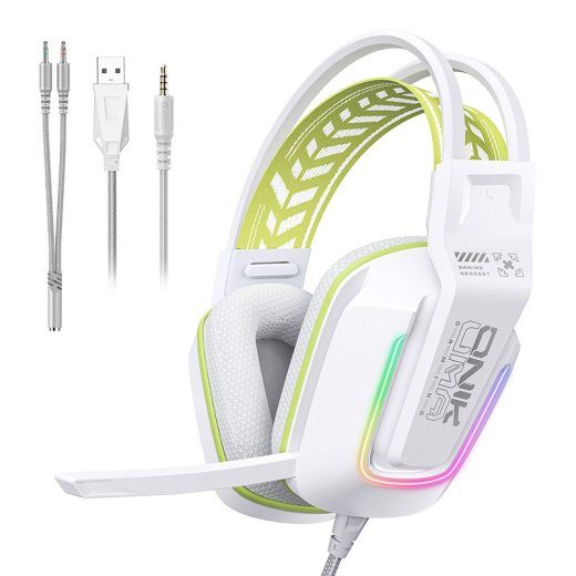 ONIKUMA X13 mängukõrvaklapid (valge)