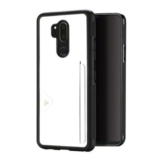 Dux Ducis Pocard seeria Premium kõrge kvaliteediga ja kaitsev silikoonkorpus Apple iPhone XS Max jaoks valge