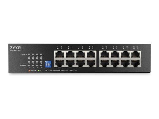 Zyxel GS1100 Seeria GS1100-16S 16-Port Gigabit Ethernet Switch
