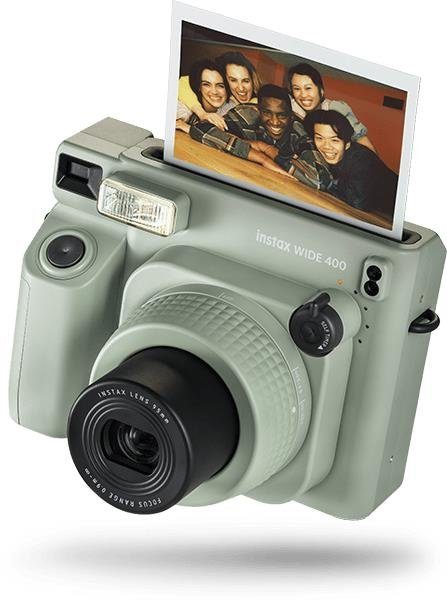 KAMERA INSTAX WIDE 400/JUODĀ FUJIFILM