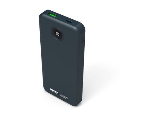 PORT CONNECT Väline aku 2 X USB-C PD 10000 mAh Sinine