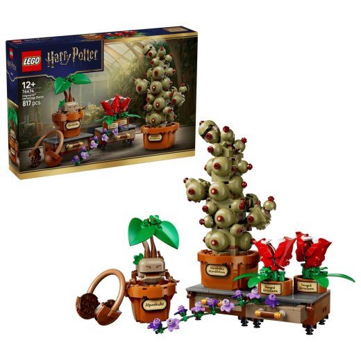 LEGO HARRY POTTER 76474 Hogwartso herbologijos augalai