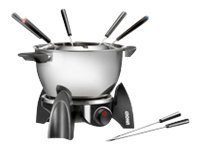 UNOLD 500W Fondue Pot, Must/Roostevaba Teras