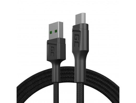 Green Cell KABGC20 USB kaabel USB 2.0 1,2 m USB A Micro-USB B must