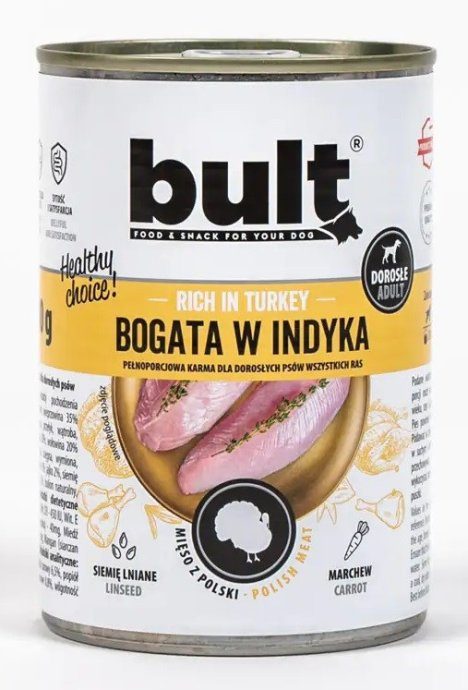 BULT Rich in türkiis - Märg koeratoit - 800 g