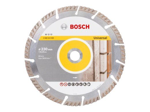 Bosch Standard Universal Diamond Cutting Disc for Angle Grinder