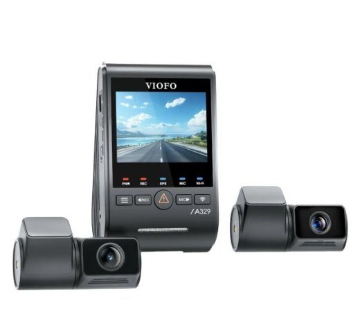 VIOFO A329T 3-kanali GPS sisekamera