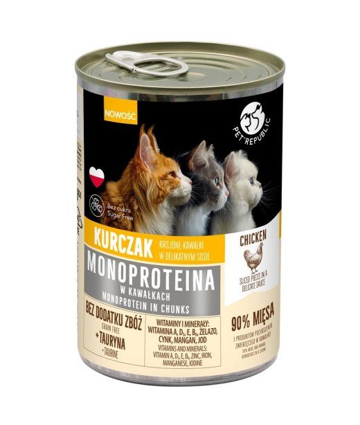 PET REPUCK Chicken kastis märgkassitoit - 400g