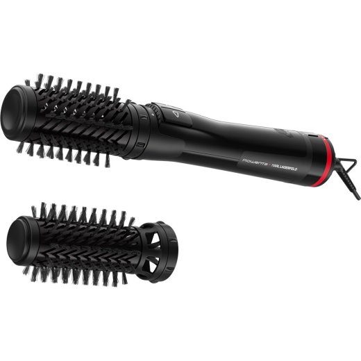 Rowenta Activ Keratiini ja sära juukseharja x Karl Lagerfeld CF952LF0 iooniline tingimine Kuumenemistasemeid 2 1000 W must