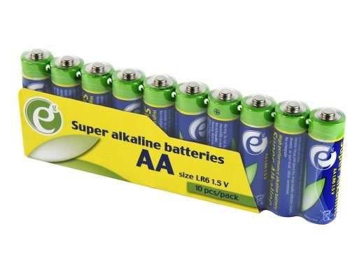GEMBIRD EG-BA-AASA-01 Super alkalinės AA baterijos 10 vnt.