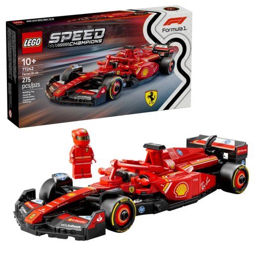 LEGO SPEED CHAMPIONS 77242 Ferrari SF-24 F1 võidusõiduauto