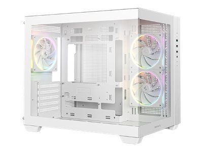 DeepCool CG330 3F WH torn Micro ATX valge
