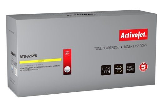 Activejet ATB-326YN Taimer (asendus Brother TN-326Y jaoks; Supreme; 3500 lehte; kollane)