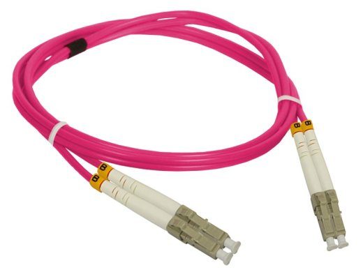 Alantec FOC-LCLC-5MMD-1-4 InfiniBand/kiirabi kaabel 1 m LC Violett