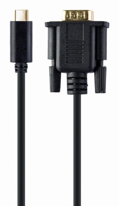 USB-C TO VGA-M 2M/BLIST A-CM-VGAM-01 GEMBIRD kaabel