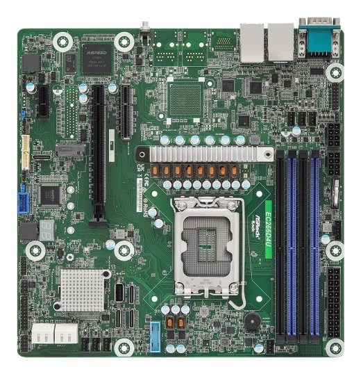 ASRock EC266D4U Intel C266 LGA 1700 micro ATX emulaator