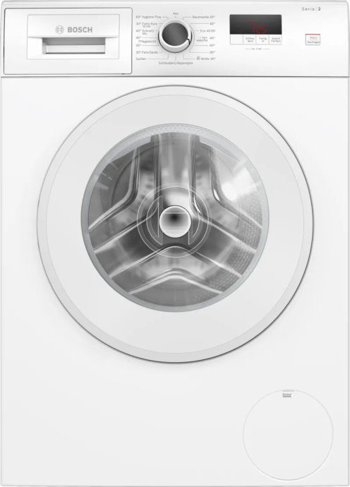 Bosch Serie 2 WGE02420 Nõudepesu eesmine laadimine 7 kg 1400 p/min Valge