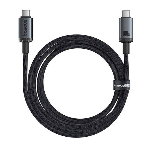 Baseus Crystal Shine USB‑C - USB‑C kaabel 1,5 m 100W