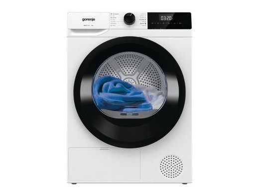 Gorenje Dryer Machine DHNE82 Energy efficiency class Class D Front loading 8 kg LED Depth 55 cm White