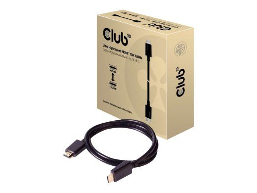 Club 3D CAC-1371 HDMI 2.1 kaabel 1m must