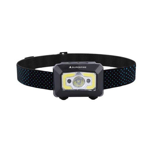 Superfire X30 peavalgusti, 340 lm, USB, 5 režiimi, 130 m