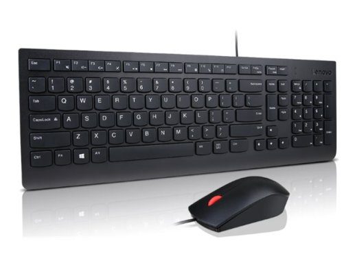 Lenovo Essential Wired Combo Set with Mouse and Keyboard German