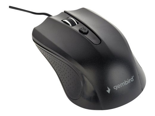 Gembird MUS-4B-01 optinė pelė USB Juoda