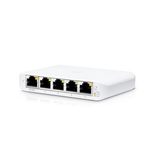 Ubiquiti UniFi USW Flex Mini 5P (10/100/1000) PoE juhitav lüliti