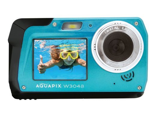 Easypix Aquapix W3048 Edge 13 megapiksel jääsinine digikaamera