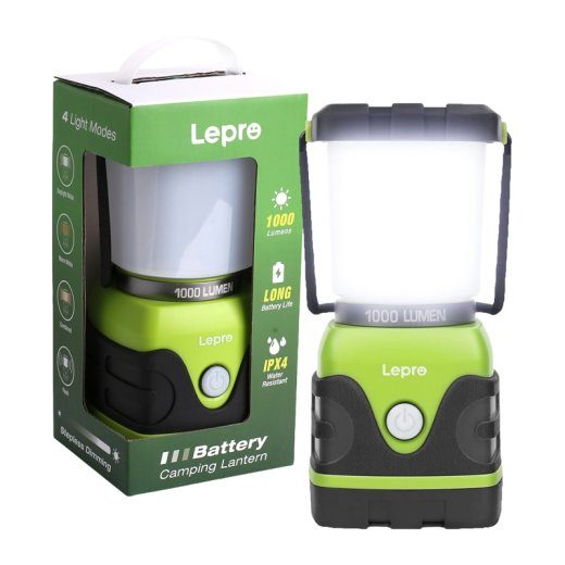 LEPRO 3300002 1000-luumeniline aku-laenguga matkalamp