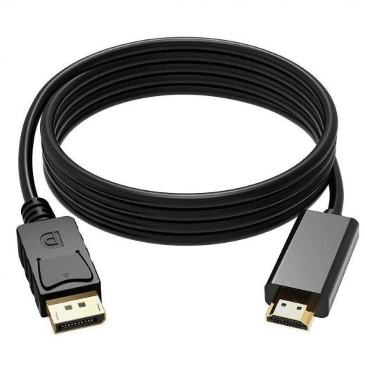 RoGer DisplayPort HDMI kaabel / 4K x 2K / 1.8M / Must