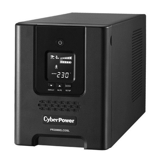 CyberPower PR3000ELCDSL Line-Interactive UPS 3 kVA 2700 W with 9 AC outlets