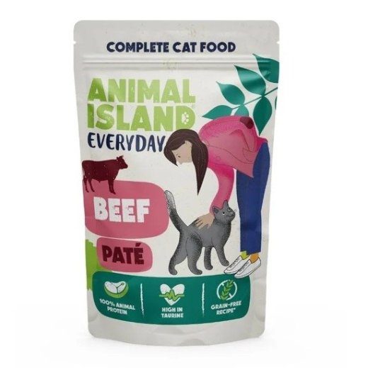 ANIMAL ISLAND Igapäevane Veisepasti - kassatoit - 100g