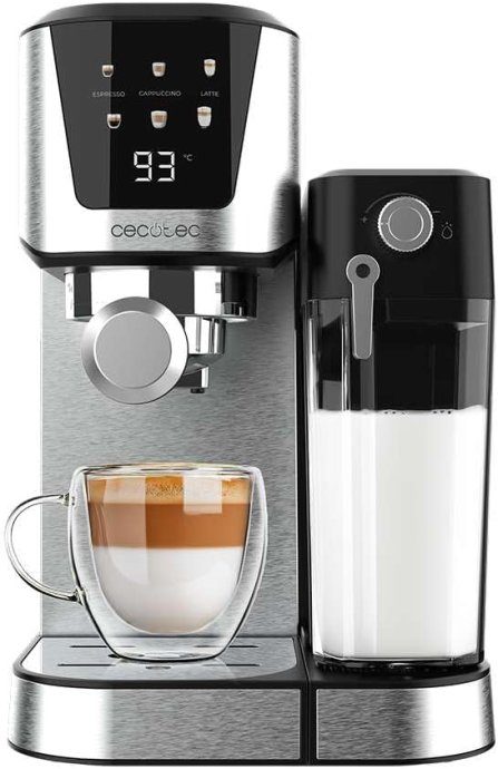 Cecotec kohvimasin Power Espresso 20 Kreemi Pump surve 20 bar Sisseehitatud piimavahtpool poolautomaatne 1350 W