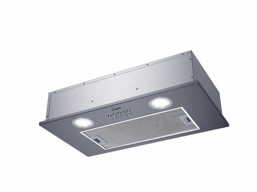 Candy Hood CBG625/1X Canopy Energiaklass C Laius 52 cm 207 m³/h Mehhaaniline LED Roostevaba teras
