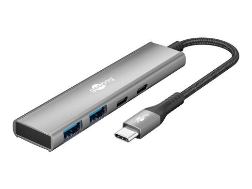 goobay 4-Portiline USB Hub