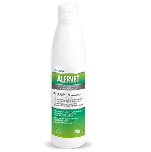 EUROWET Alervet - šampoon koertele ja kassidele - 200ml